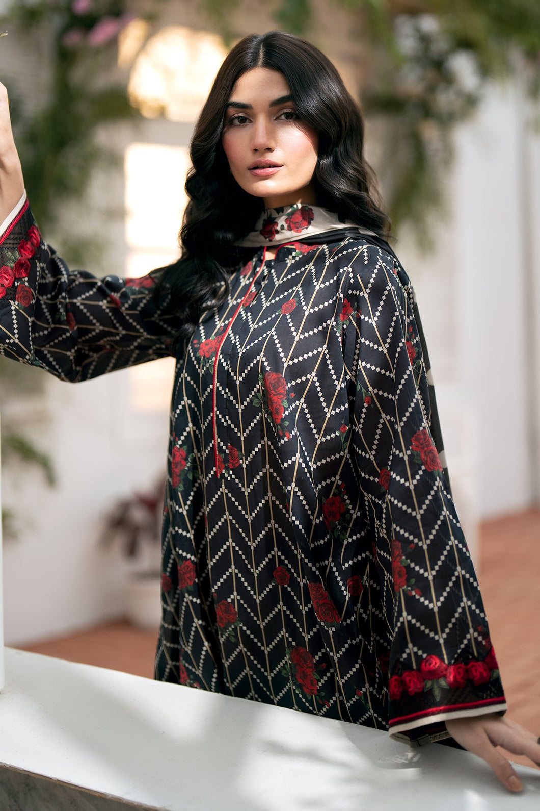 Baroque DIGITAL PRINTED LAWN UF-538