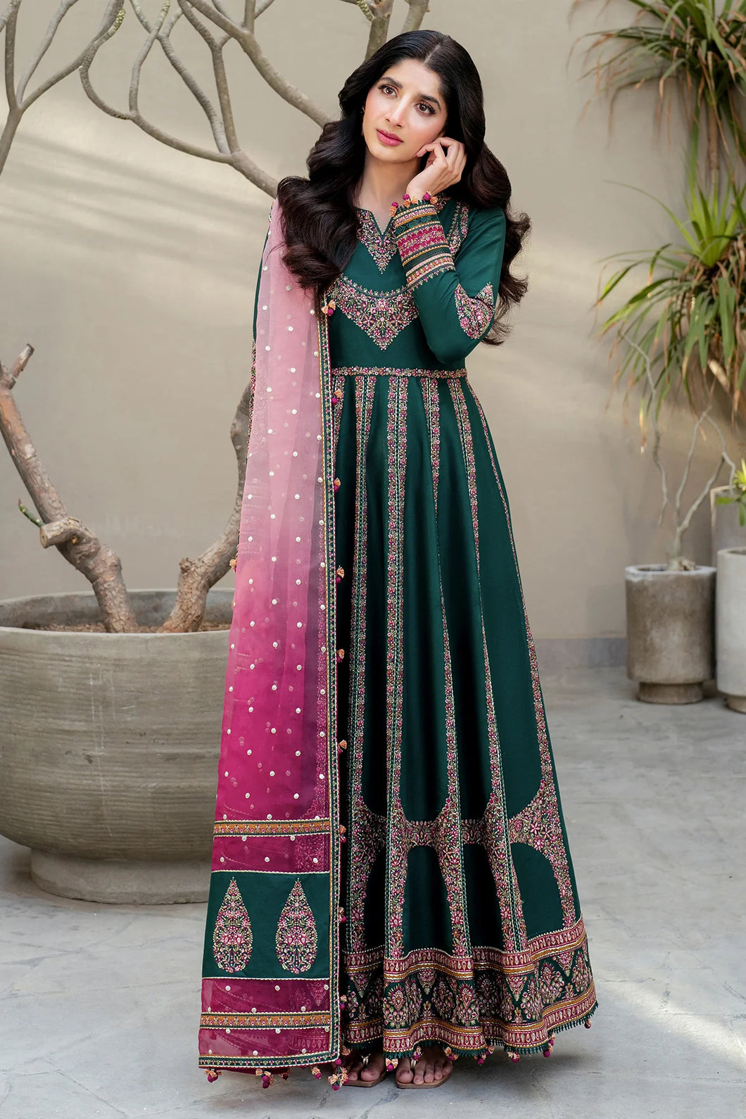 JAZMIN EMBROIDERED LUXURY LAWN SL25-D1 UNSTITCHED