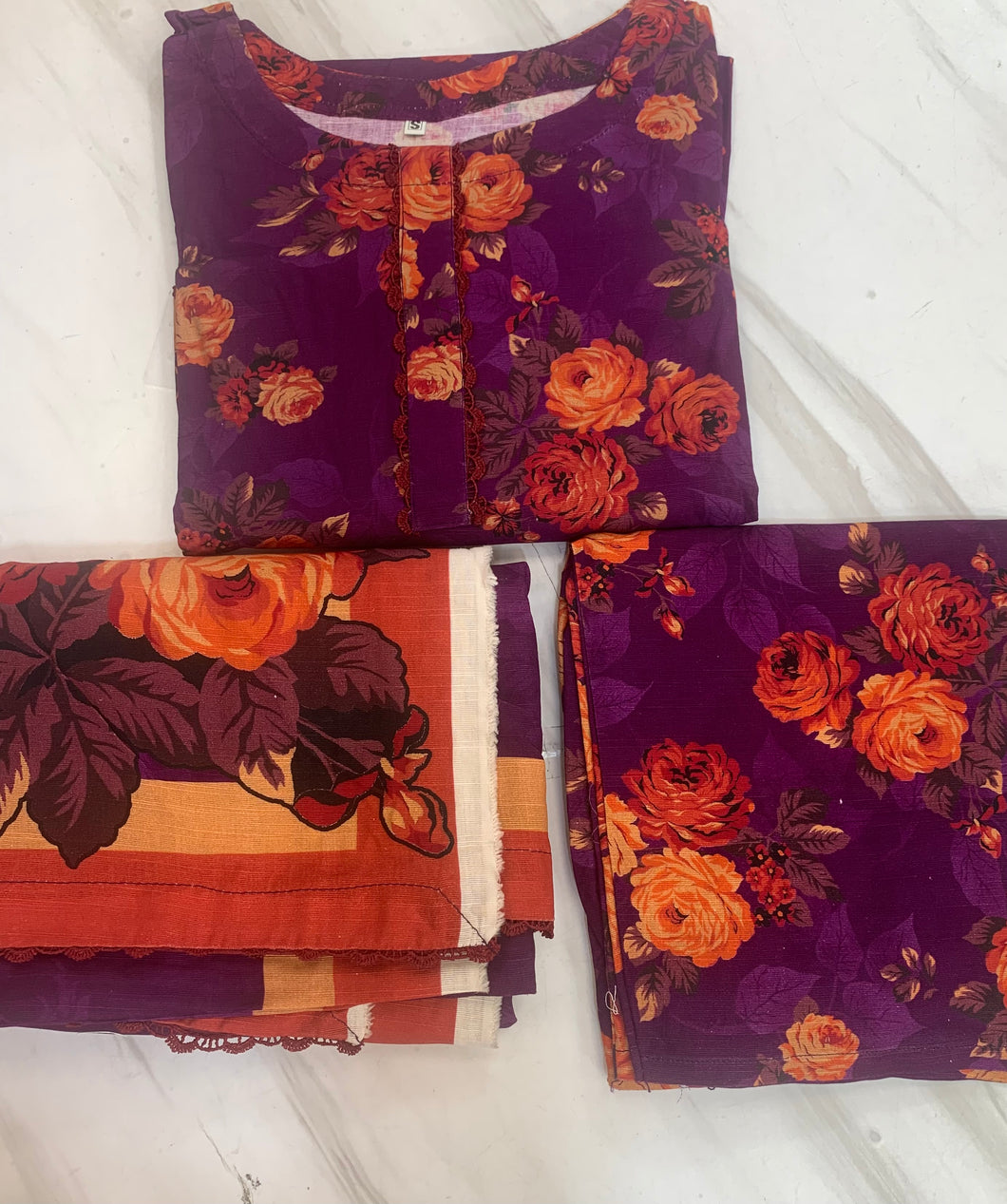 3pc Winter Khaddar Stitched | D-2407