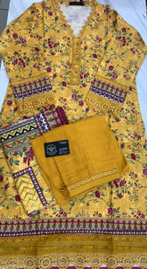 Bin Saeed Winter | Khaddar 3pc Stitched | D14
