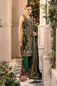 Maria B luxury Embroidered Suit |Wedding Wear | Unstitched BD-2904