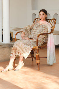 Baroque EMBROIDERED PRINTED LAWN UF-565