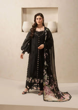Load image into Gallery viewer, Elaf Premium Embroidered Chikankari Lawn Collection EHC-5A CHARCOAL unstitched'26