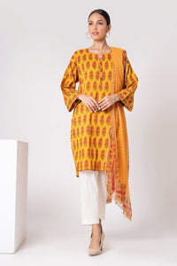 Khaadi lawn 3pcs suit-1