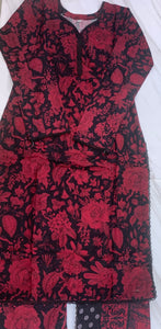 3pc Winter Khaddar Stitched | D-2408