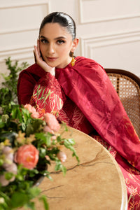 Rang Rasiya LIFESTYLE lawn- CRIMSON
