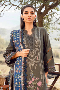Maria B Mprints Embroidered Suit |Winter  Wear | Unstitched MPT-2401A