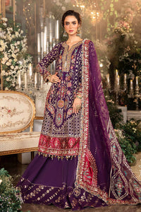 Maria B luxury Embroidered Suit |Wedding Wear | Unstitched BD-2903