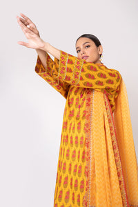 Khaadi lawn 3pcs suit-1