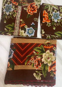 3pc Winter Khaddar Stitched | D-2410