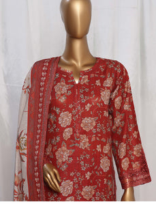 Sadabahar Winter Khadar 3pc Stitched Collection D10
