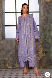 Rang Rasia premium Winter Collection LATTE D08 Unstitched