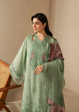 Load image into Gallery viewer, Elaf Premium Embroidered Chikankari Lawn Collection EHC-4B ALOE unstitched'26