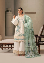 Load image into Gallery viewer, Elaf Premium Embroidered Chikankari Lawn Collection EHC-1A VANILLA unstitched'26