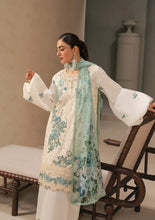 Load image into Gallery viewer, Elaf Premium Embroidered Chikankari Lawn Collection EHC-1A VANILLA unstitched'26
