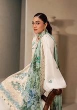 Load image into Gallery viewer, Elaf Premium Embroidered Chikankari Lawn Collection EHC-1A VANILLA unstitched'26