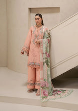 Load image into Gallery viewer, Elaf Premium Embroidered Chikankari Lawn Collection EHC-3B DUSTROSE unstitched'26