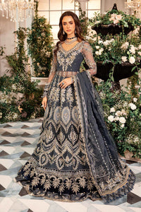 Maria B luxury Embroidered Suit |Wedding Wear | Unstitched BD-2901