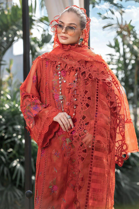 Maria B Luxury Lawn Eid Collection EL23-03