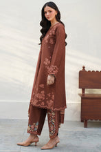 Load image into Gallery viewer, Farasha Winter Premium Viscose collection D-02 BROWN CLAY Unstitched