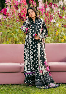 Elaf Premium Print |'25 |EPS-2B | Unstitched (MYSTIC NOIR)