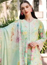 Load image into Gallery viewer, Farasha Lawn collection 12-MINT DEW (Unstitched)&#39;25