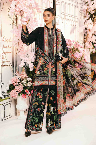 Maria B MPrints Embroidered Suit | Summer Wear | Unstitched MPT-2610-B