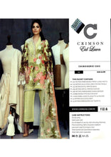 Load image into Gallery viewer, CRIMSON Eid Lawncollection 6A- SUN GLOW Unstitched