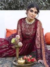 Load image into Gallery viewer, IZNIK Chinon Chiffon Embroidered collection CC-17 Unstitched '26