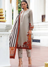 Load image into Gallery viewer, Charizma ANIIQ Embroidered Linen Collection ANW6-05 (Unstitched)