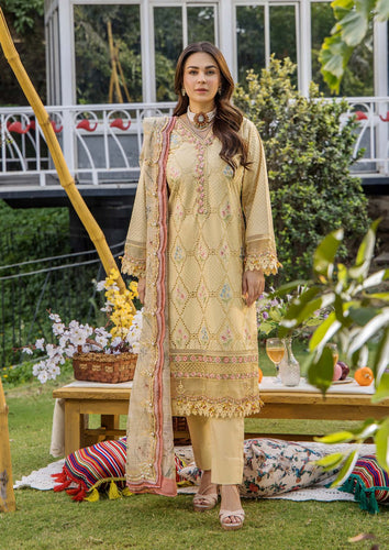 Eshaisha Embroidered luxury Lawn EA-LL-5544 Unstitched