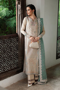 QALAMKAR QlineEmbroidered linen winter collection KL-07 (WHISPER)UNSTITCHED