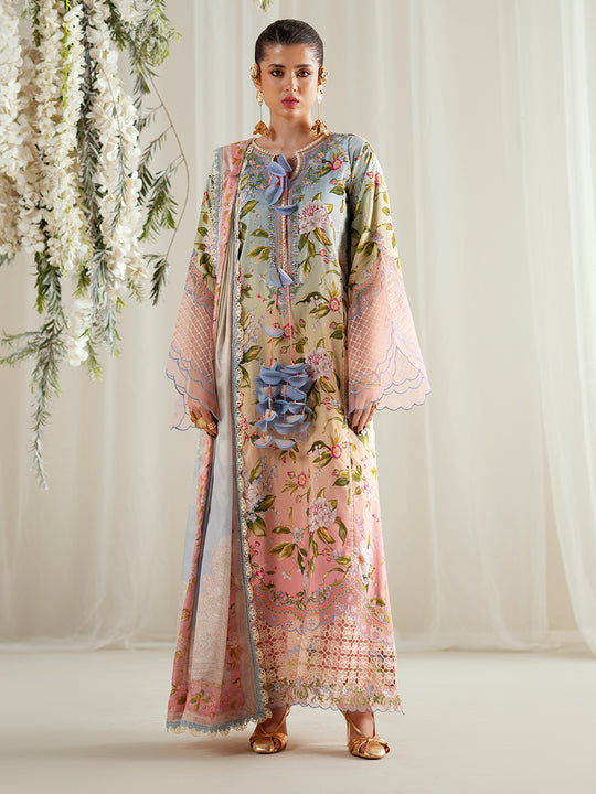 BIN İLYAS Viscose Unstitched 3pc winter collection 1105-A