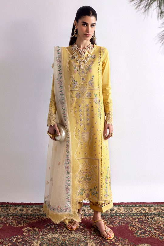 QALAMKAR Qlinekari  LAWN '25 |ENYA | DC-09| Unstitched