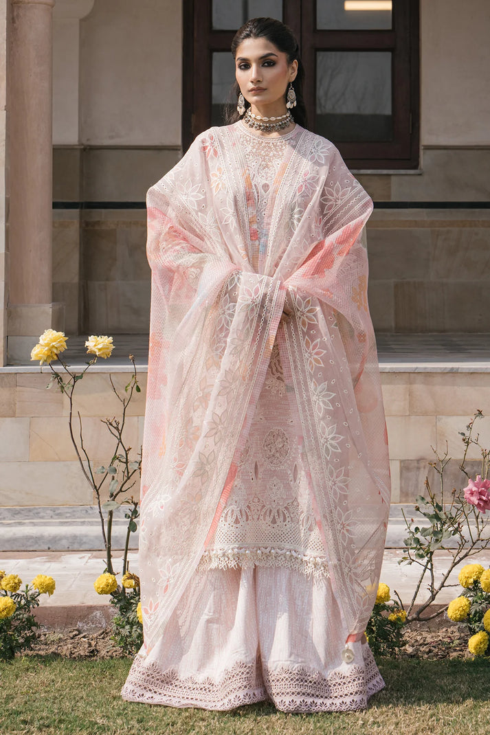 JAZMIN EMBROIDERED LAWN Article no:SS'24-D08 UNSTITCHED '24