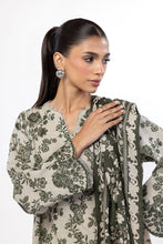 Load image into Gallery viewer, KHAADI winter Khaddar Unstitched 3pc suit (KW47B)