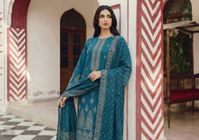 Load image into Gallery viewer, MANIZAY Premium Embroidered Lawn suit with Heavy Crinkle Dupatta | D-02 Unstitched