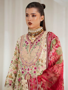 BIN İLYAS Viscose Unstitched 3pc winter collection 1107-A