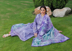Eshaisha Embroidered luxury Lawn EA-LL-5558 Unstitched