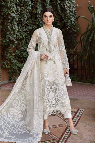 Maria B Luxury Embroidered Suit | Summer Wear | Unstitched D-2506-A
