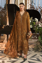 Load image into Gallery viewer, Maria.B Luxury Chiffons Embroidered  Suit | Unstitched | Party wear MPC-26-205 (MUSTARD)'26