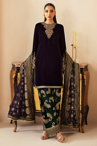 Jazmin EMBROIDERED Pure Velvet Article NO:VF-2030 Unstitched