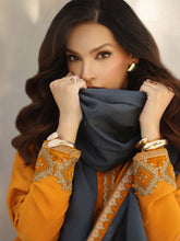 Load image into Gallery viewer, Charizma Signature Peach Leather with Velvet Collection CSW5-08 (Unstitched)