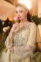 Load image into Gallery viewer, Maria.B Luxury Chiffons Embroidered  Suit | Unstitched | Party wear MPC-26-208 (PASTEL SUNSHINE)'26