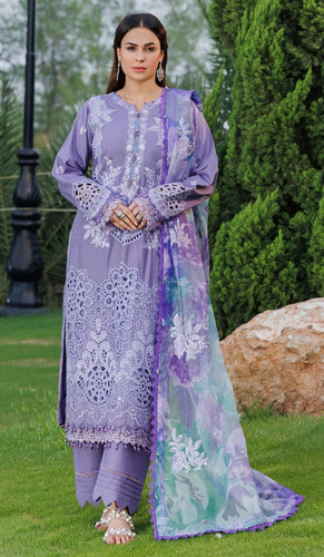 Eshaisha Embroidered luxury Lawn EA-LL-5558 Unstitched