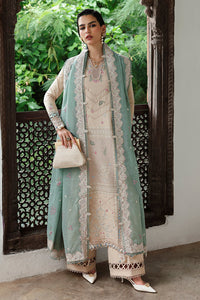 QALAMKAR QlineEmbroidered linen winter collection KL-07 (WHISPER)UNSTITCHED