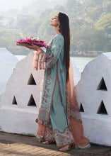 Load image into Gallery viewer, Hussain Rehar LUXURY lawn 2025 D#672(MALIBU) Unstitched