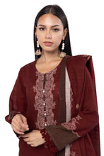 Load image into Gallery viewer, KHAADI winter Khaddar Unstitched 3pc suit (KN26B)