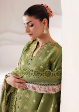 Load image into Gallery viewer, NAQSH Seraphine Winter Edit'26 lawn collection D-00269 (Olive Green) Unstitched