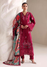 Load image into Gallery viewer, NAQSH Seraphine Winter Edit'26 lawn collection D-00276 (Raspberry) Unstitched